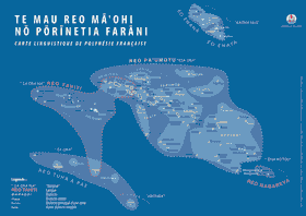 Carte Polynésie ministère éducation